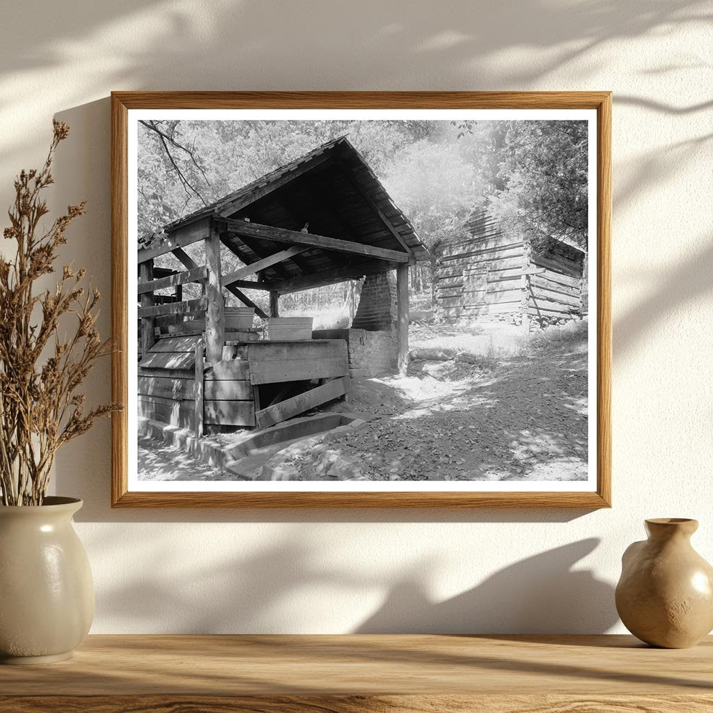 Polk County NC 1799: Vintage Rural Architecture Photograph