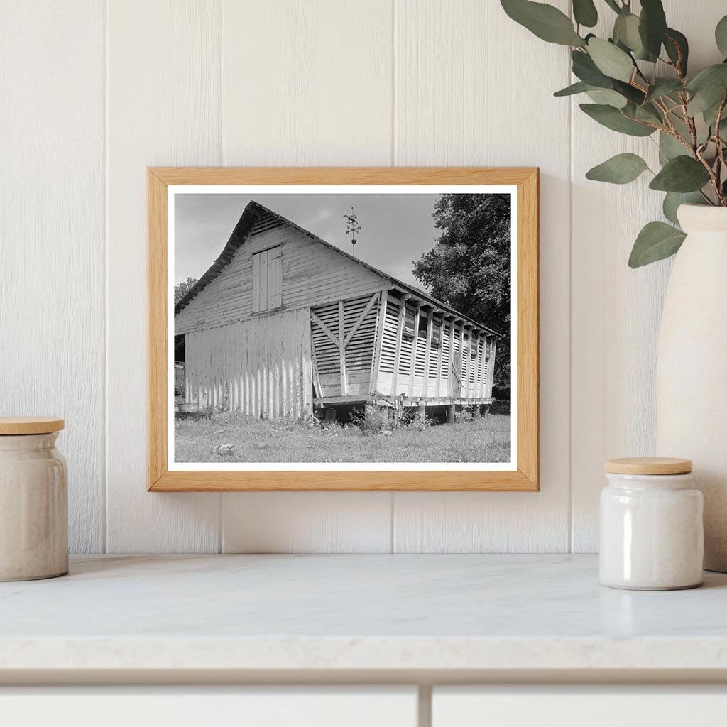 Wooden Corn Crib in Polk County, NC - 1799 History Photo