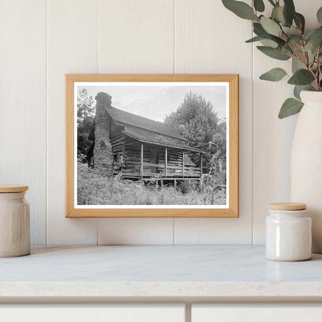 Historic Log Cabin in Saluda, NC - 1790 Photo Archive