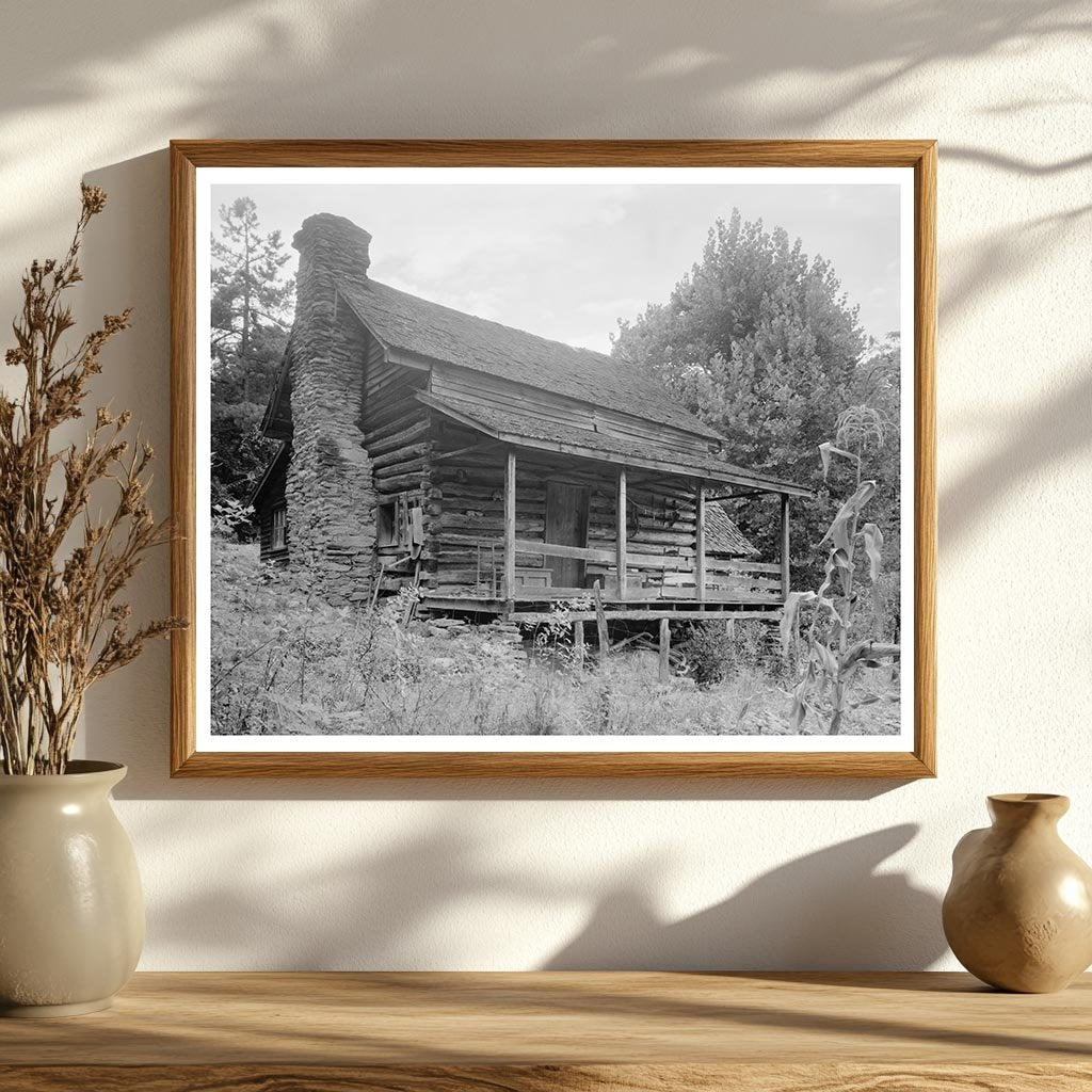 Historic Log Cabin in Saluda, NC - 1790 Photo Archive