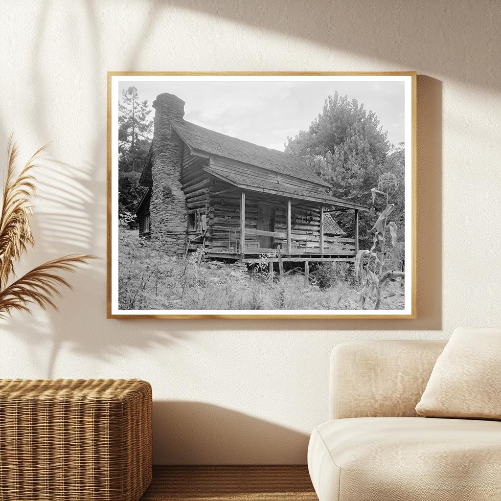 Historic Log Cabin in Saluda, NC - 1790 Photo Archive