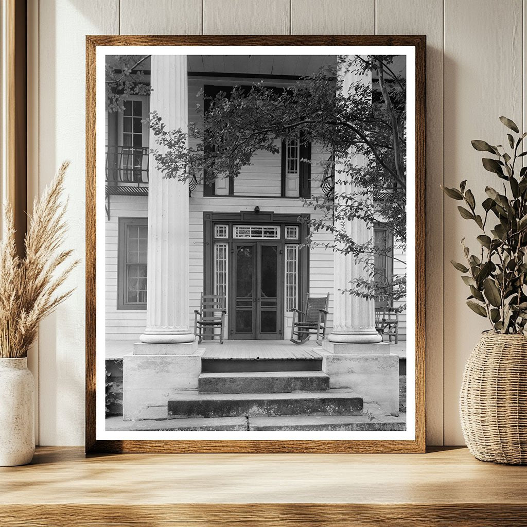 Historic Tryon, NC Architecture Photo from 1953