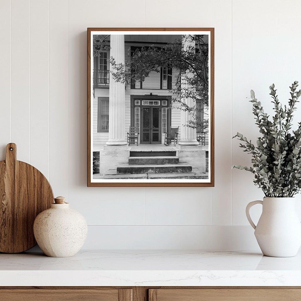 Historic Tryon, NC Architecture Photo from 1953