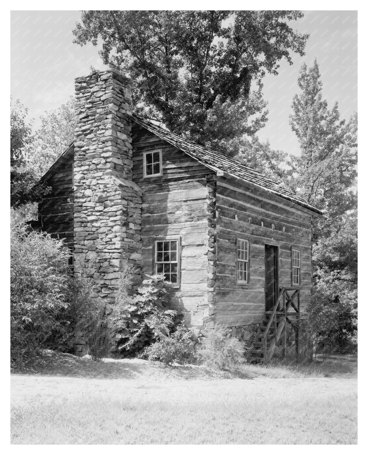 Tryon NC Architecture 20th Century Vintage Photograph