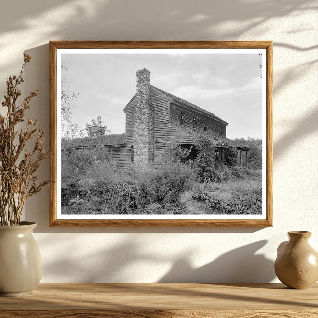 Saluda, NC Vintage Photo of Abandoned Buildings (Early 1900s