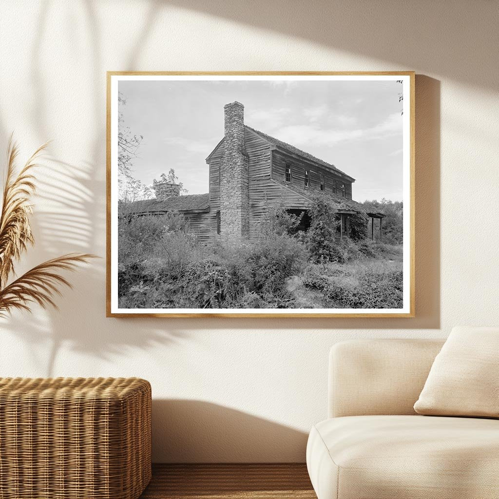 Saluda, NC Vintage Photo of Abandoned Buildings (Early 1900s