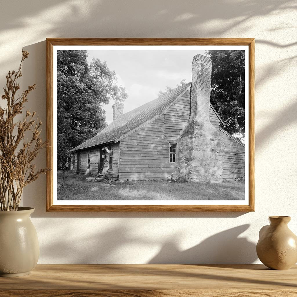 Cunningham Mill Homes, Randolph County, NC, 1900s Photo