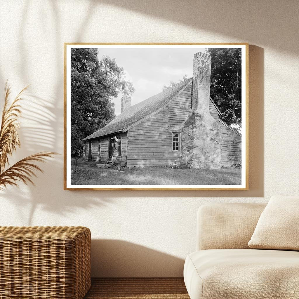 Cunningham Mill Homes, Randolph County, NC, 1900s Photo