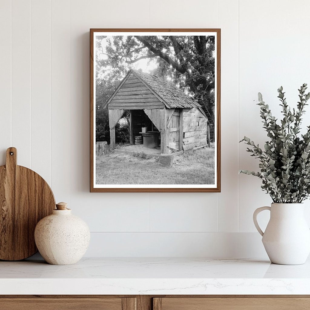 Cunningham Mill Well Houses, Randolph County NC, 20th Centur