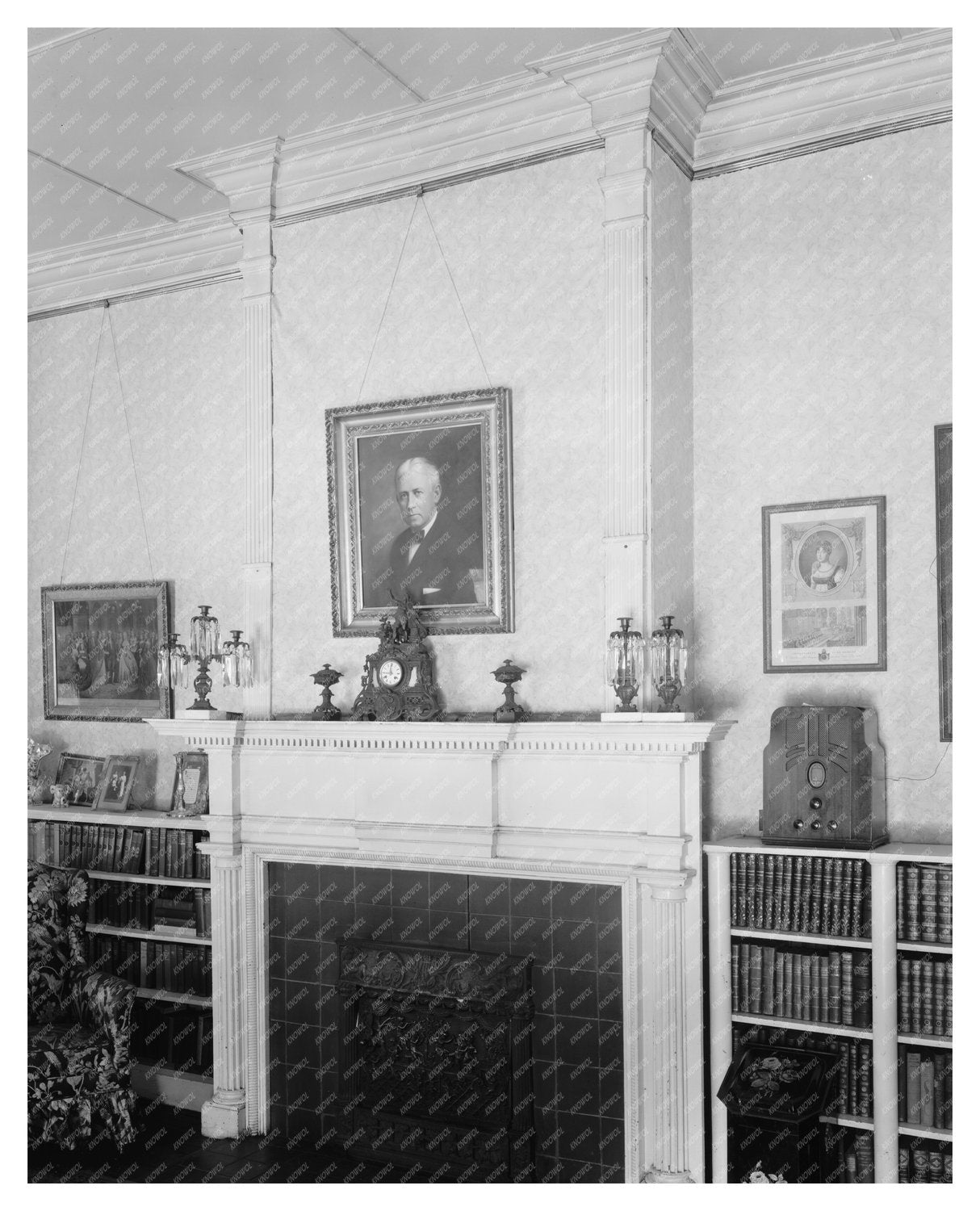 Salisbury NC Interior Design History 1930s Photo