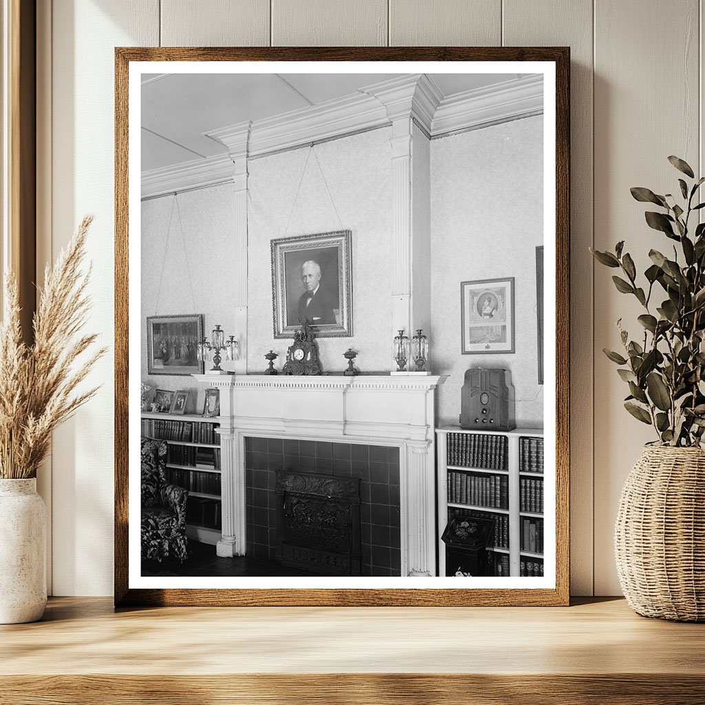 Salisbury NC Interior Design History 1930s Photo