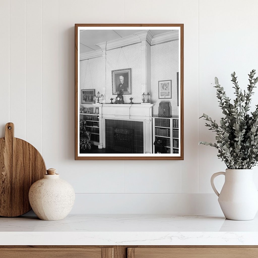 Salisbury NC Interior Design History 1930s Photo