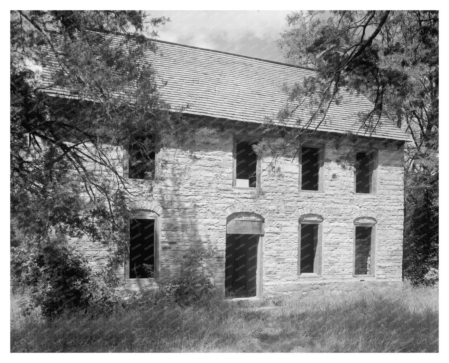 Salisbury NC Historic Stone House Photo, 1766