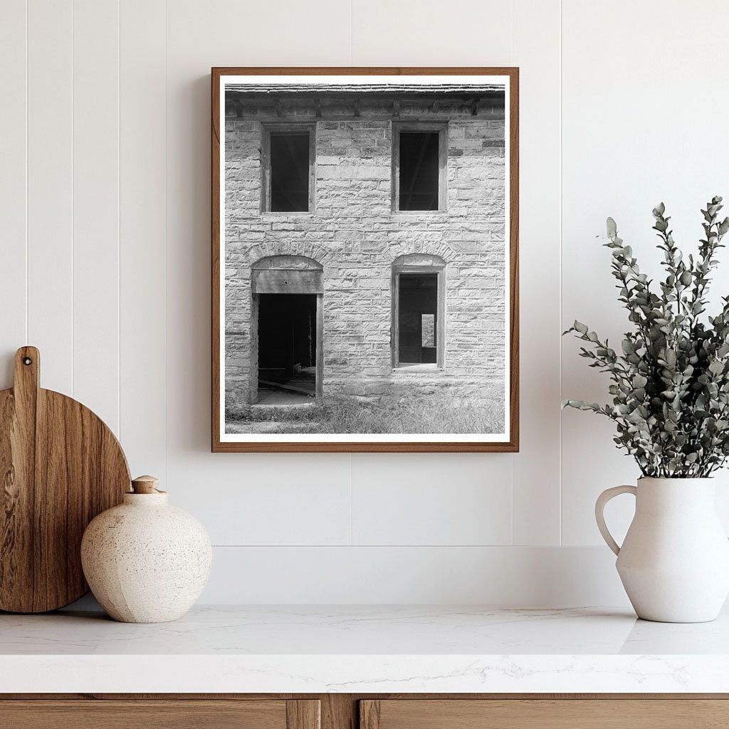 Stone House Salisbury North Carolina 1766 Vintage Photograph - view 3