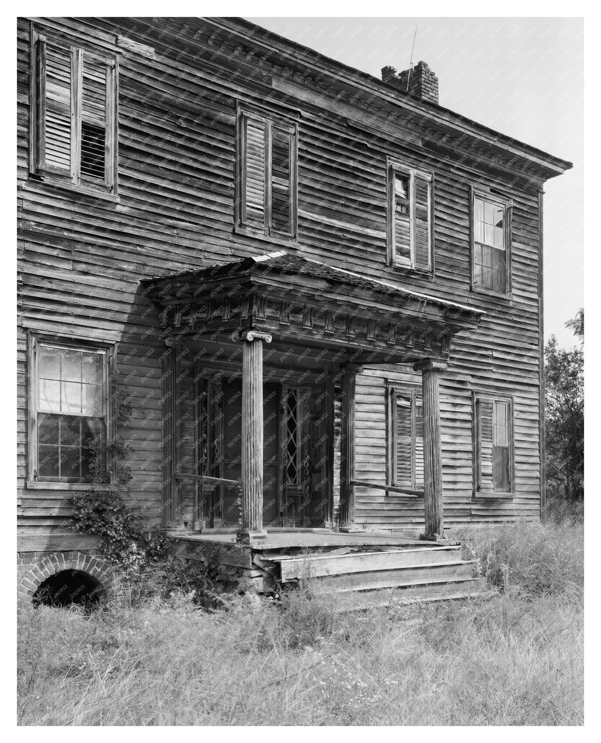 1800s Architecture in Spencer, NC: Historic Photograph