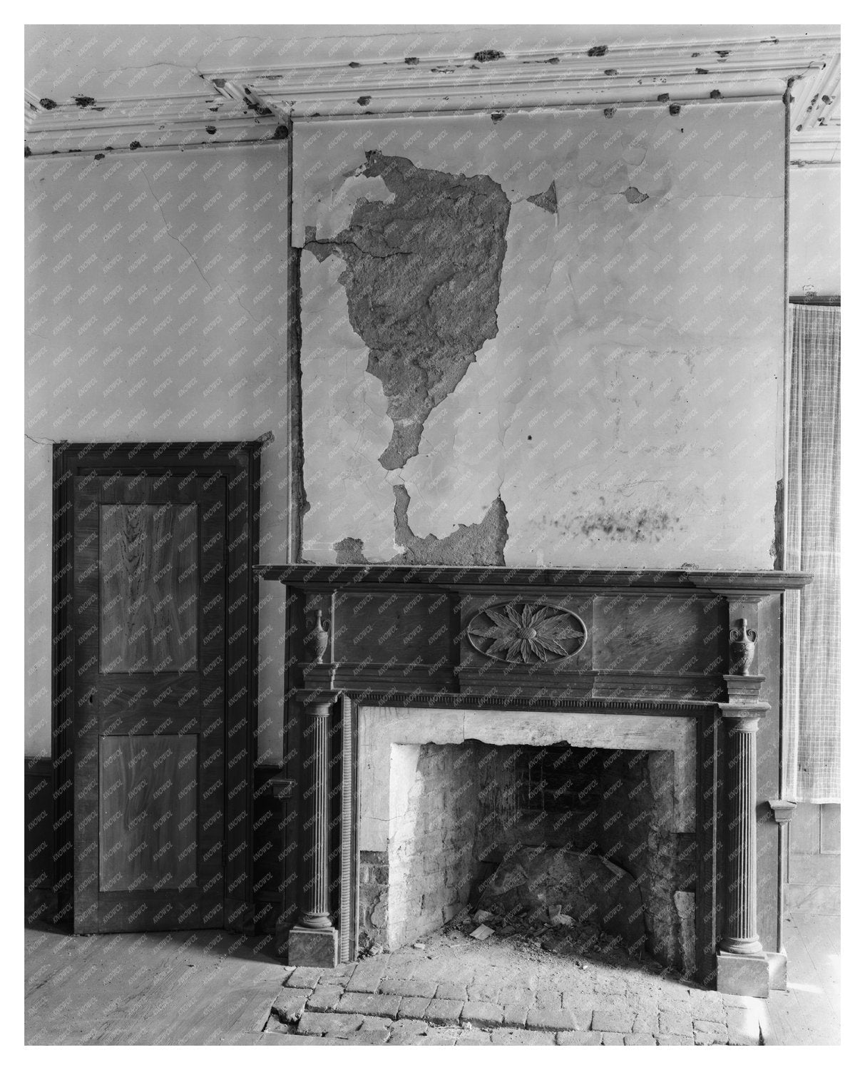 Rowan County Architecture, NC: 1800-1810 Vintage Photo