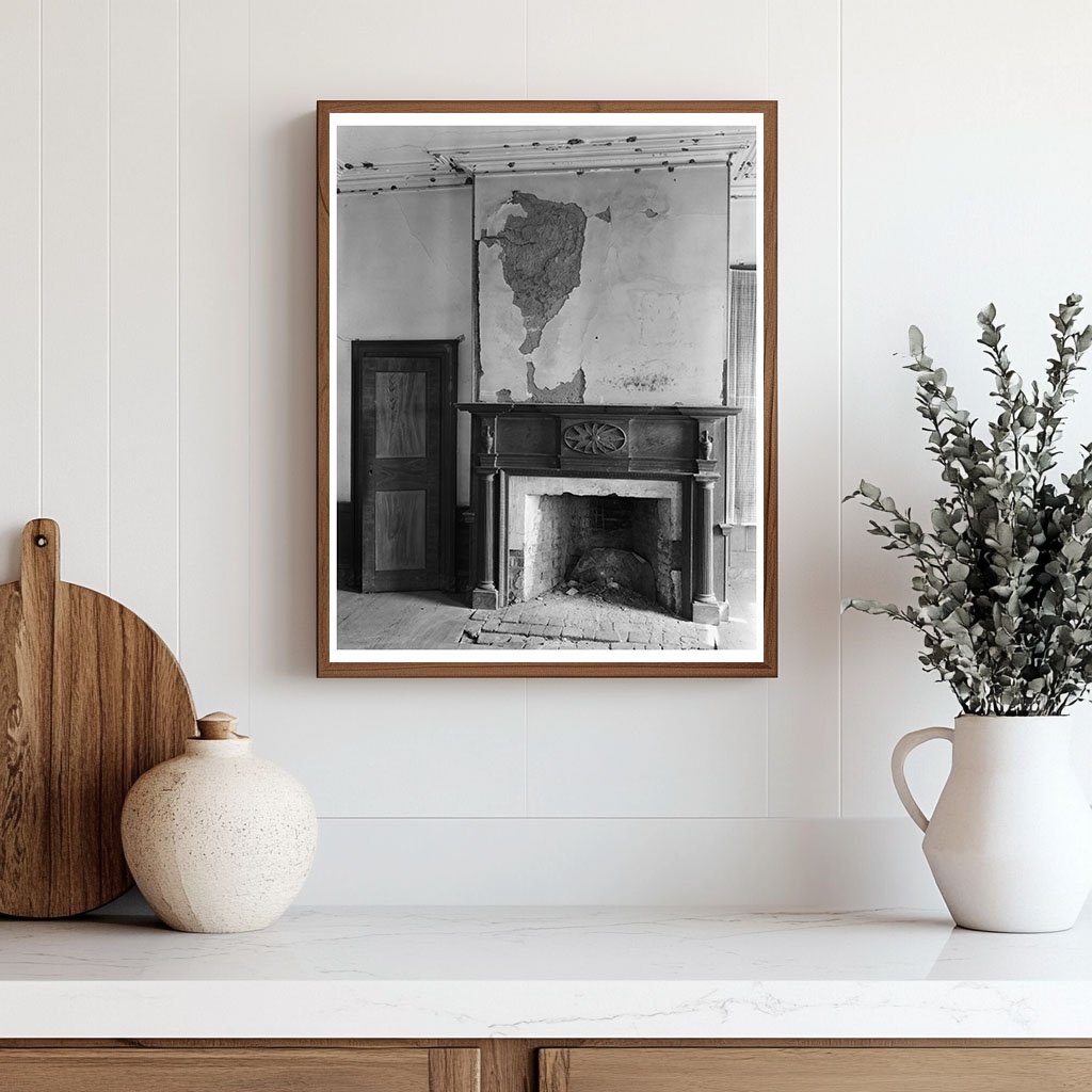 Rowan County Architecture, NC: 1800-1810 Vintage Photo