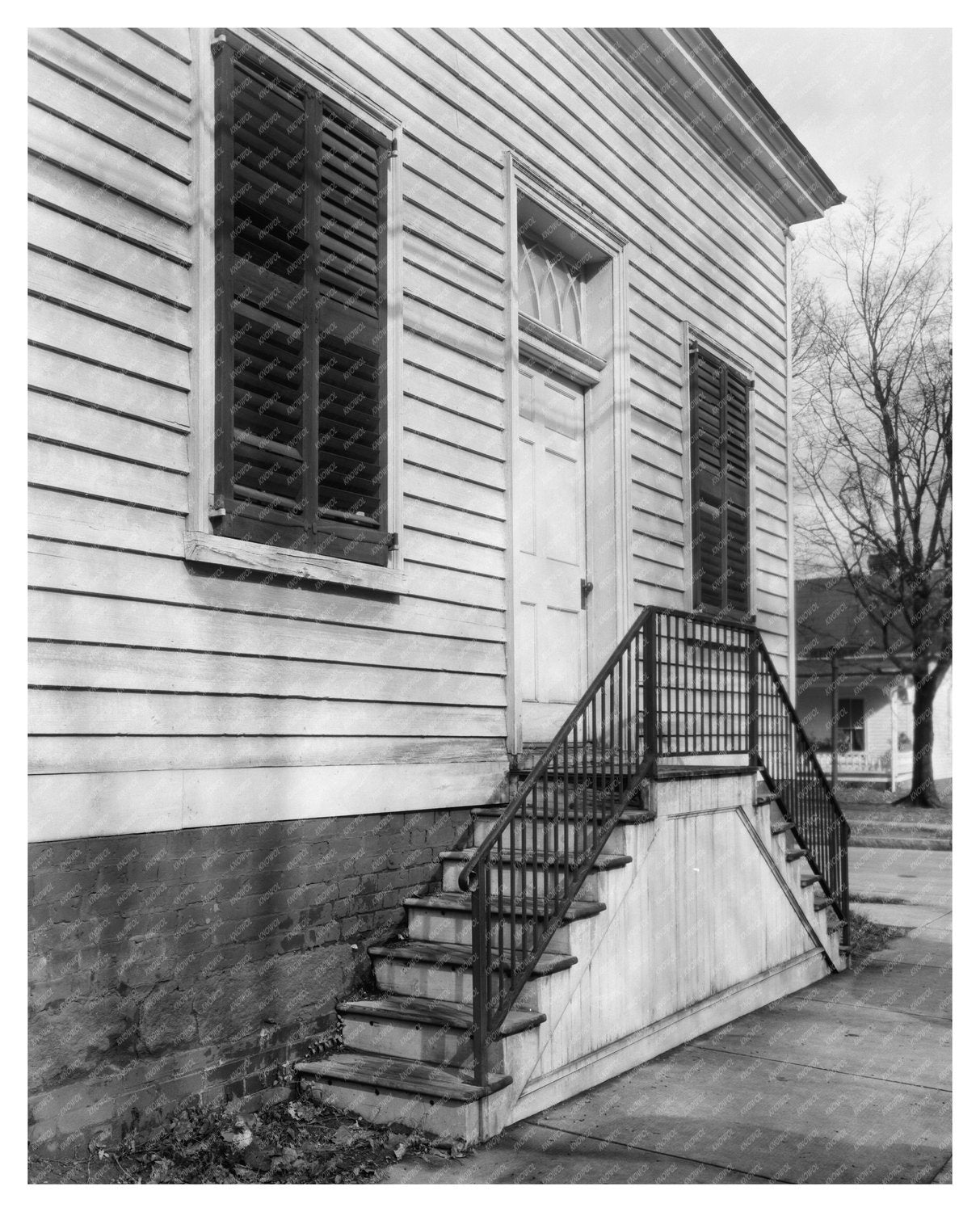 1790 Law Office, Rowan County, NC - Historic Photograph