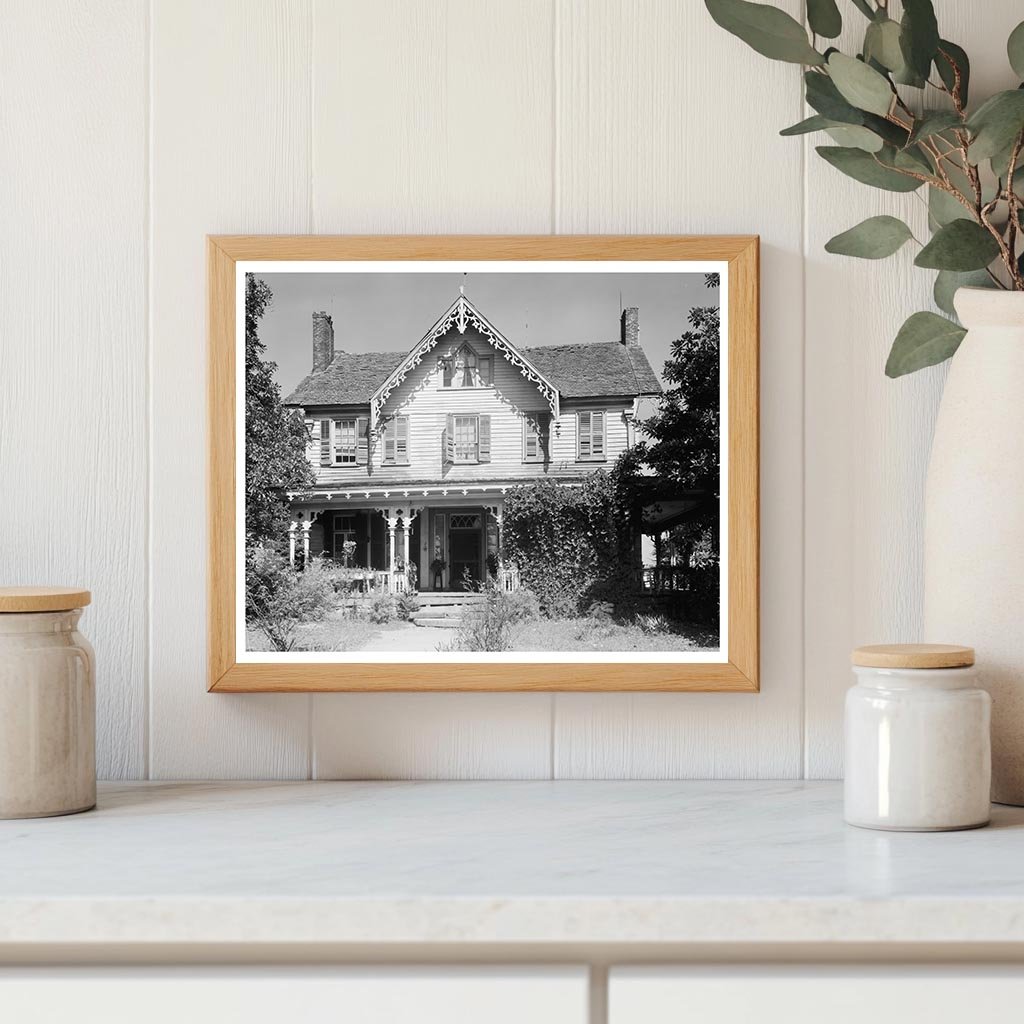 Rowan County NC Architecture, 20th Century Vintage Photo