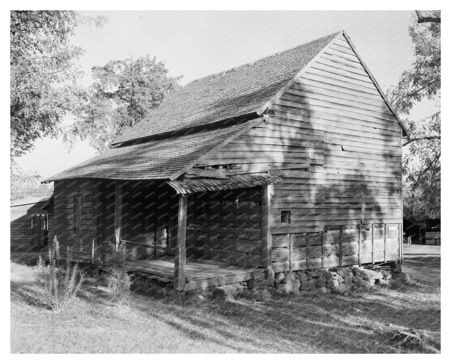 1752 Cabin in Salisbury, NC - Historic Architecture Photo