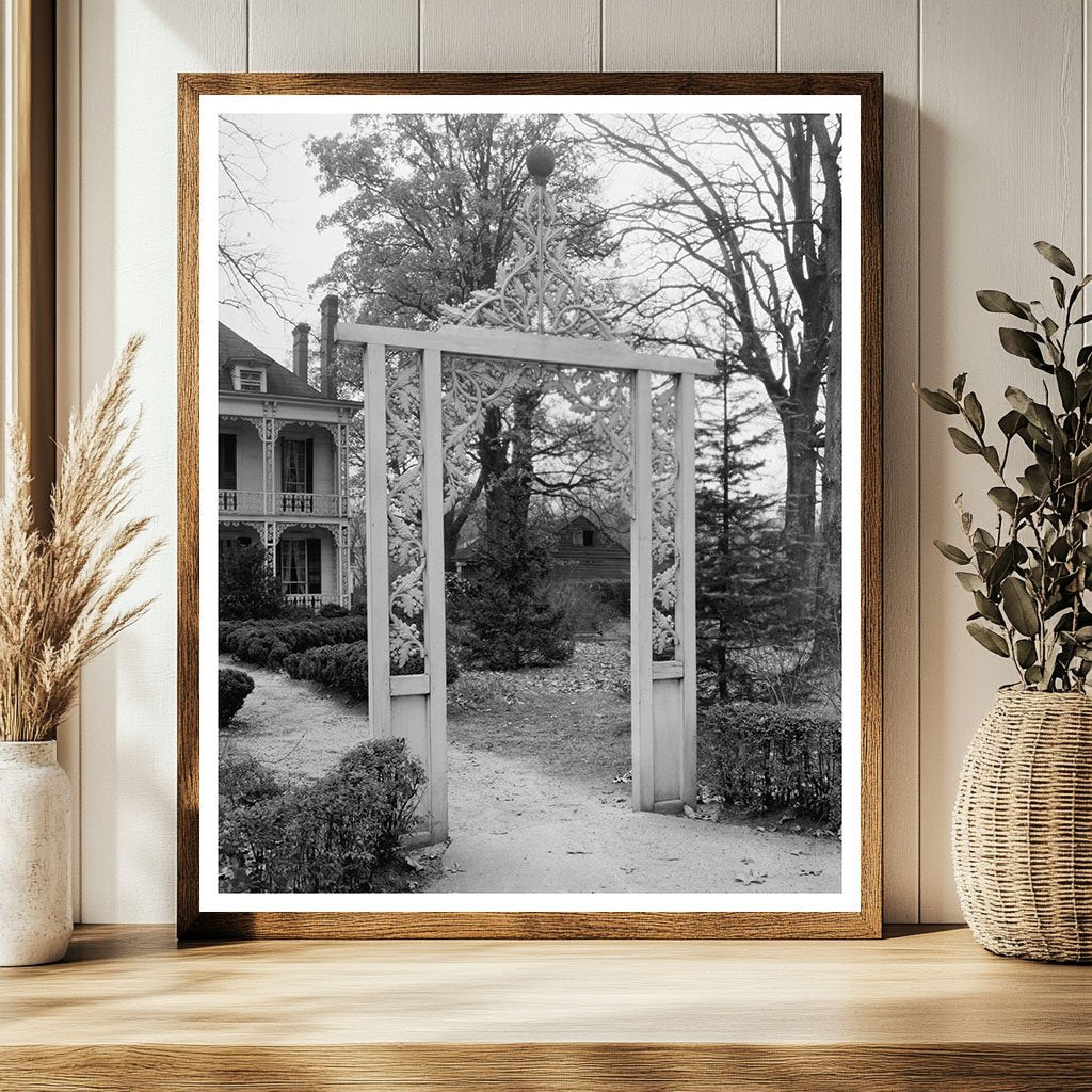 Salisbury NC Architecture 1790 Vintage Photograph