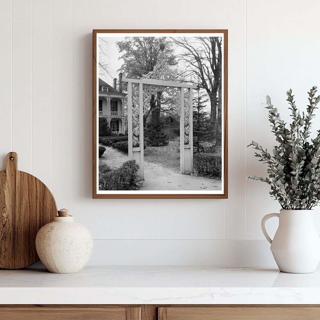 Salisbury NC Architecture 1790 Vintage Photograph