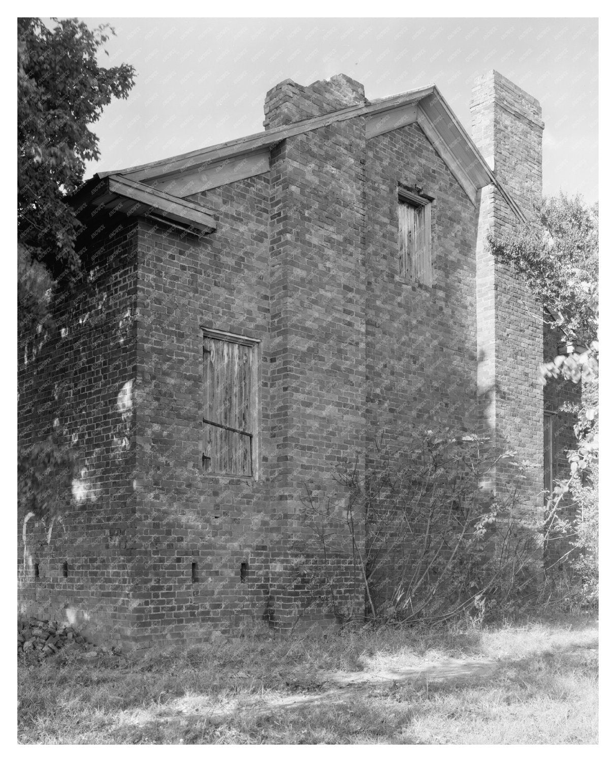 Sowers House, Salisbury NC, 1783 Historic Photograph