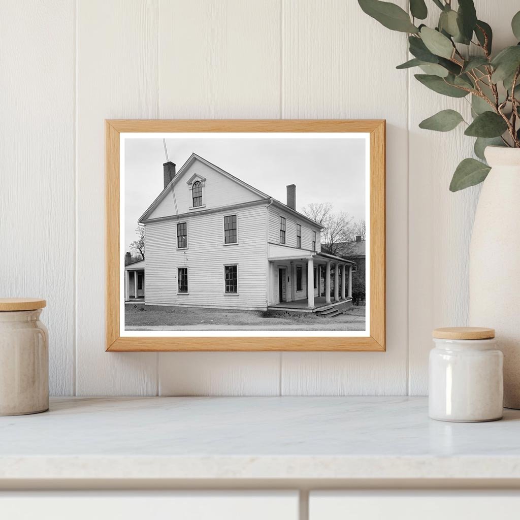 Salisbury NC Historical Building Photo, circa 1800
