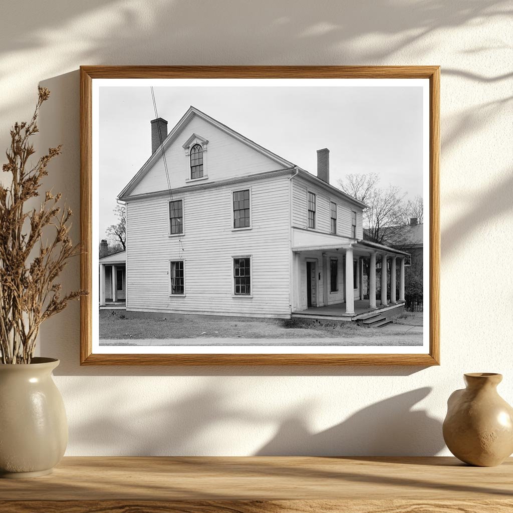 Salisbury NC Historical Building Photo, circa 1800