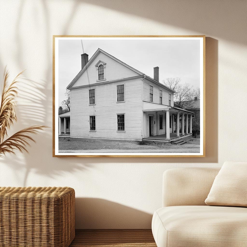 Salisbury NC Historical Building Photo, circa 1800