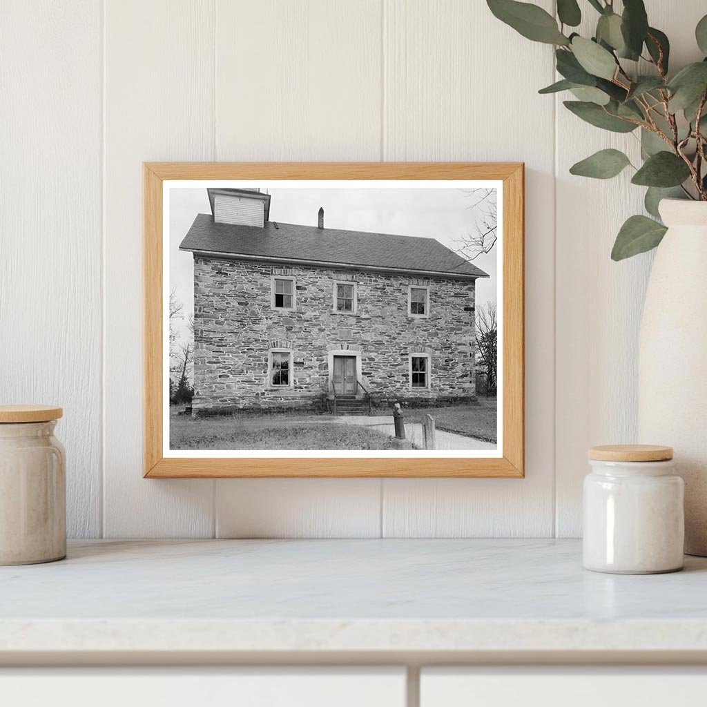 1795 Stone Church in Faith, NC - Historical Architecture