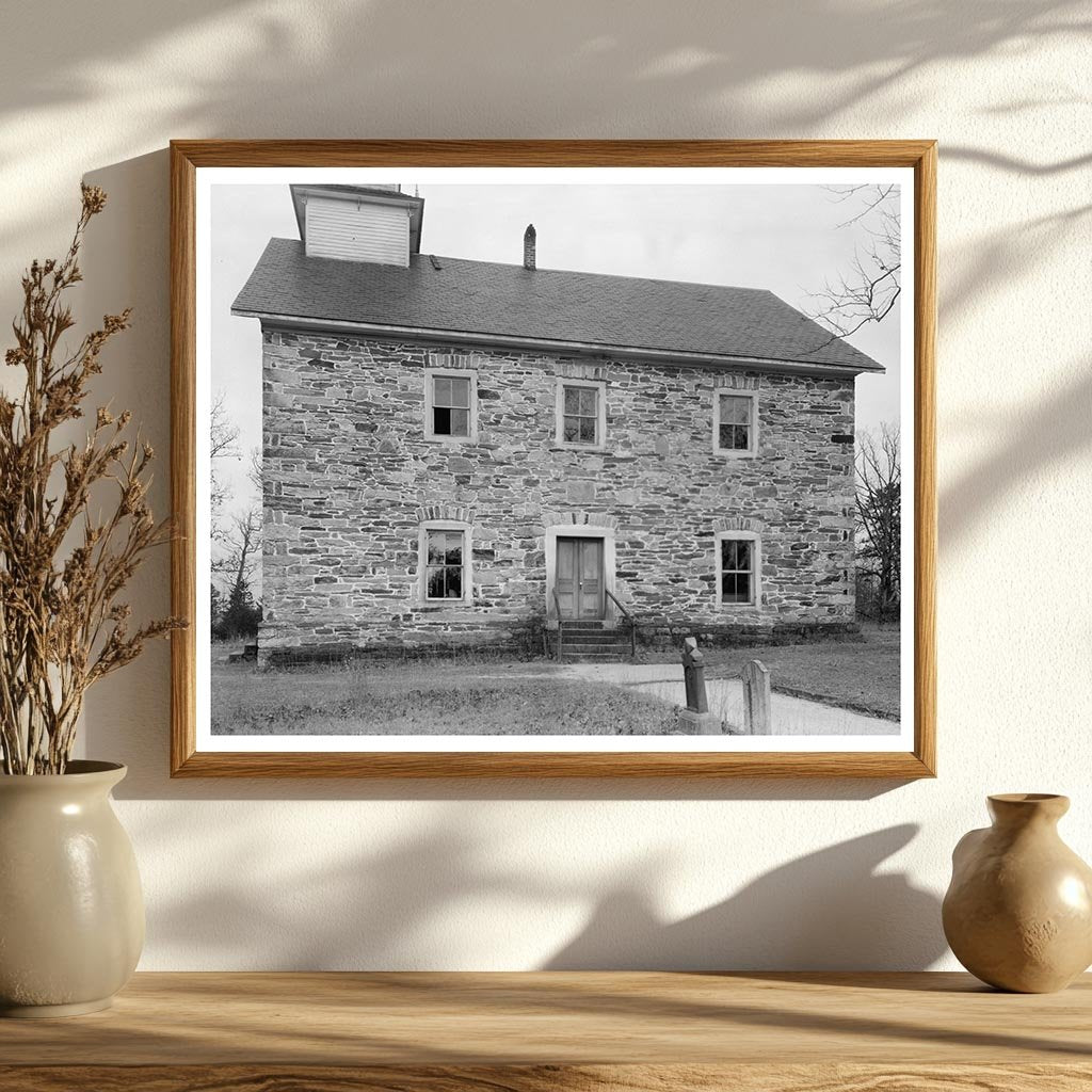 1795 Stone Church in Faith, NC - Historical Architecture