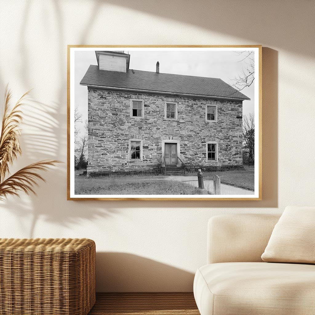 1795 Stone Church in Faith, NC - Historical Architecture
