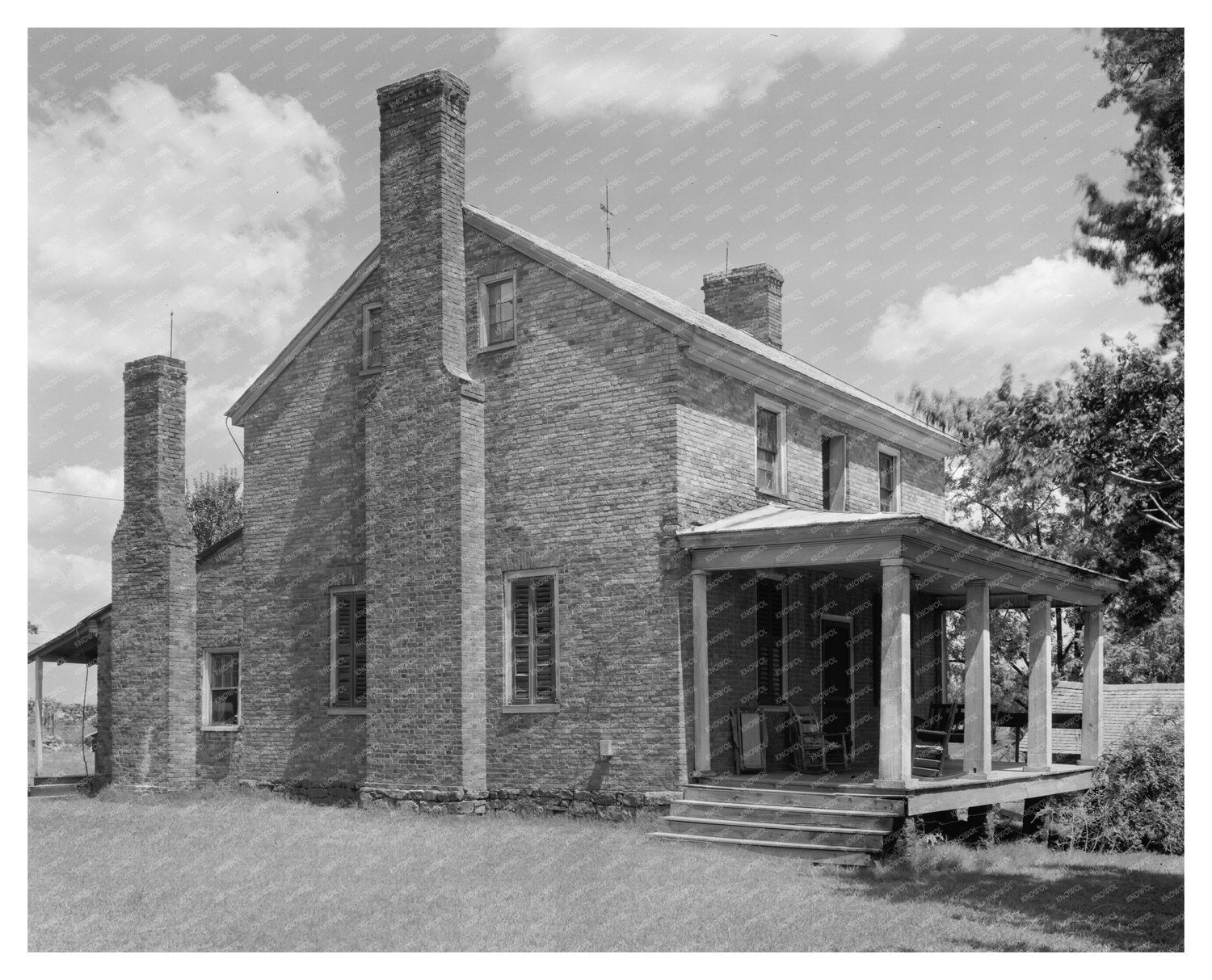 Cowan-Krider House, Rowan County NC, 1773 Architecture