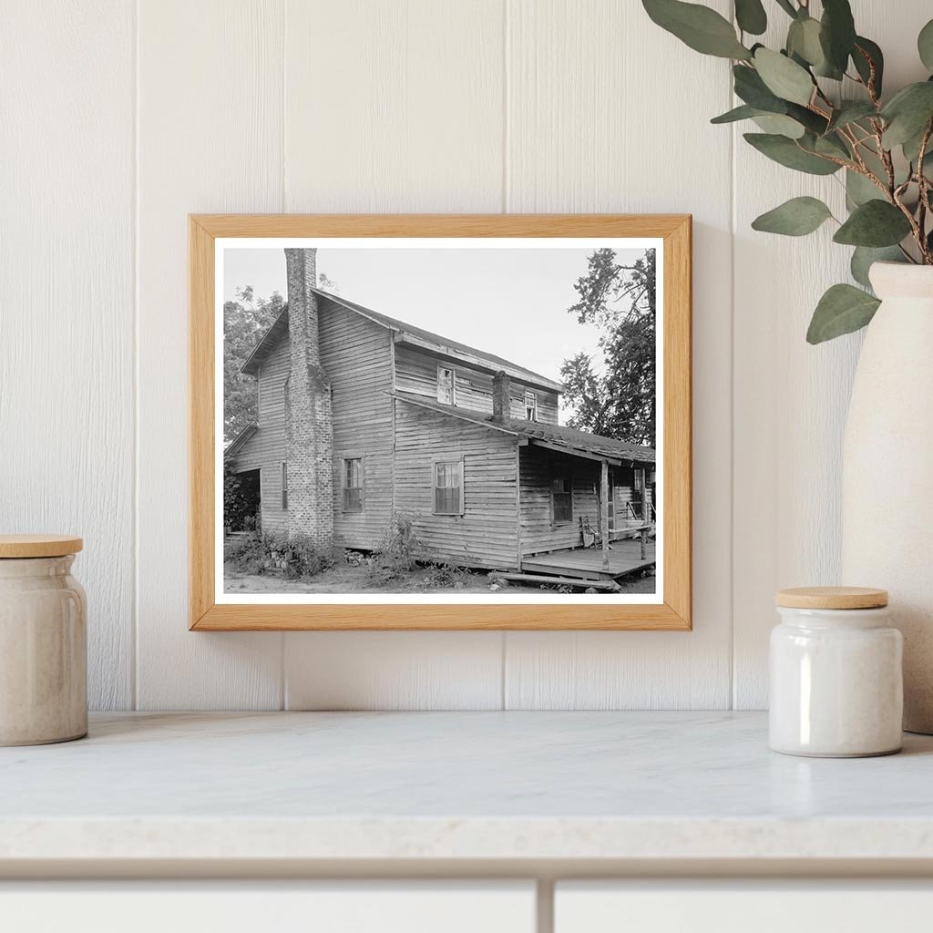Rutherford County NC Cabin Photo, Early 20th Century