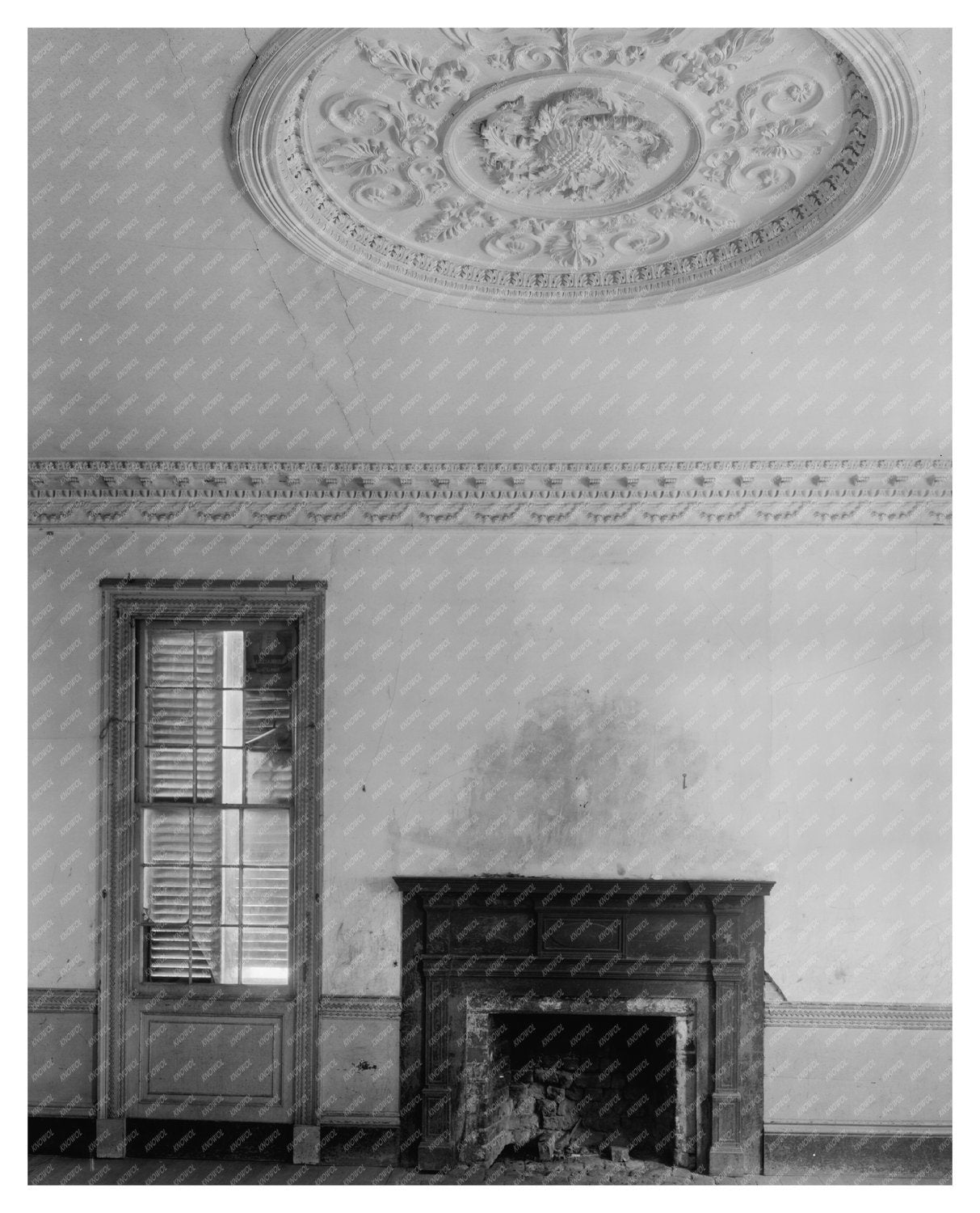 Hunt-Hamilton House, Williamsboro NC, Vintage Photo 1941