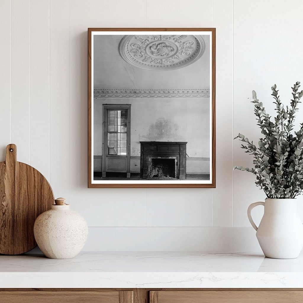 Hunt-Hamilton House, Williamsboro NC, Vintage Photo 1941