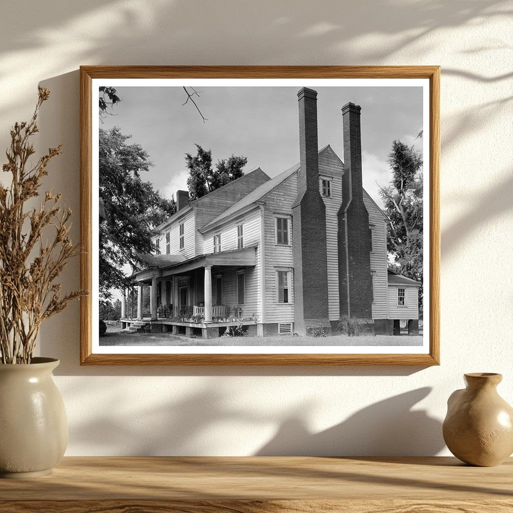 Henderson NC Historic Building Photo, 1754-1830