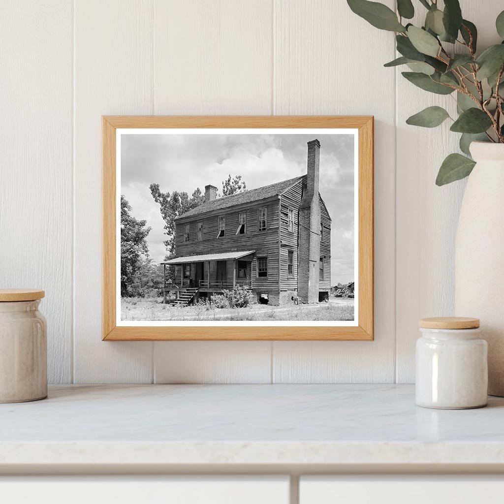 1754 House in Henderson, NC - Carnegie Survey Photo
