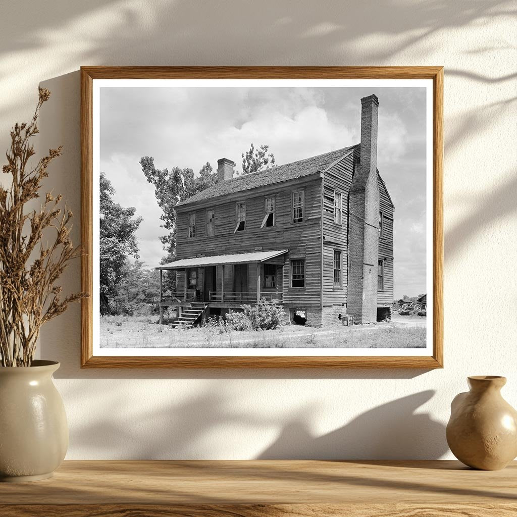 1754 House in Henderson, NC - Carnegie Survey Photo
