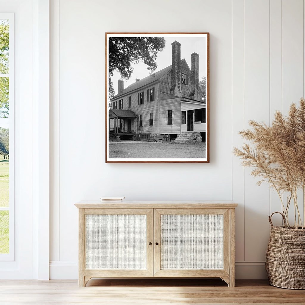 Riven Oaks, Vance County NC, Colonial Architecture 1759