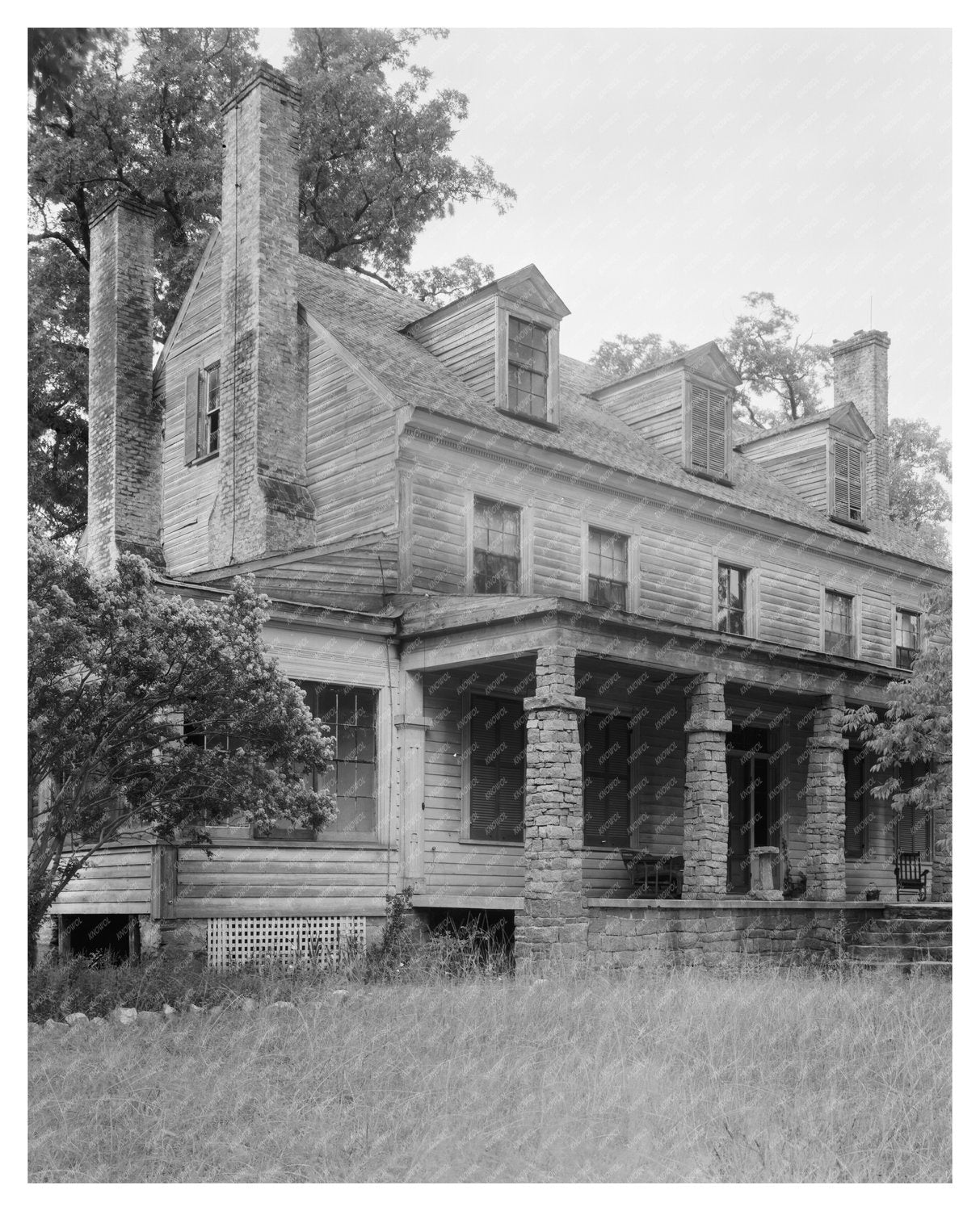 Historic Riven Oaks House, Vance County, NC 1759 Photo
