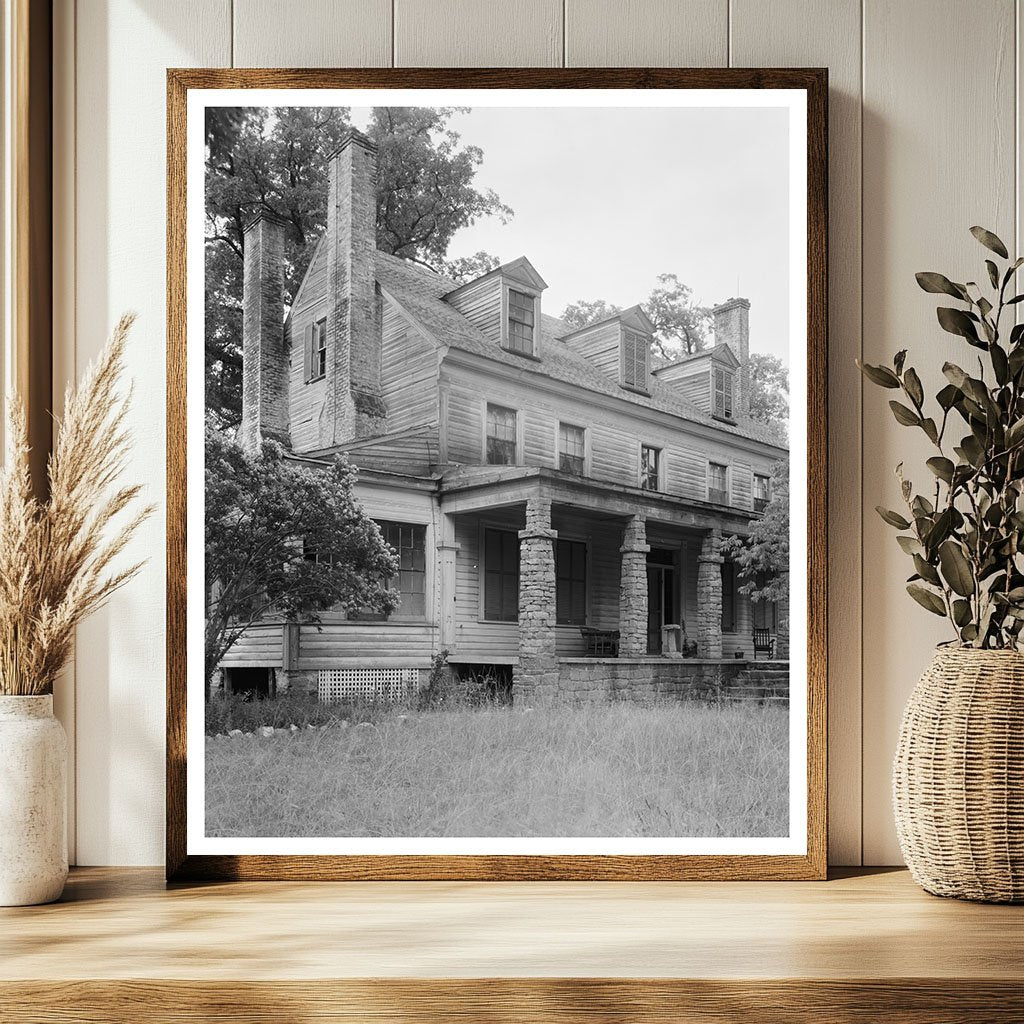 Historic Riven Oaks House, Vance County, NC 1759 Photo
