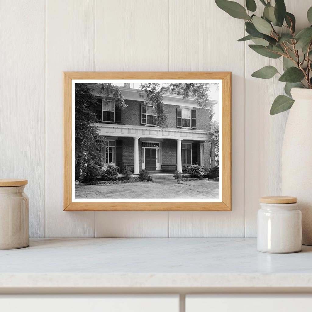 1854 Brick House in Raleigh, NC - Historical Architecture