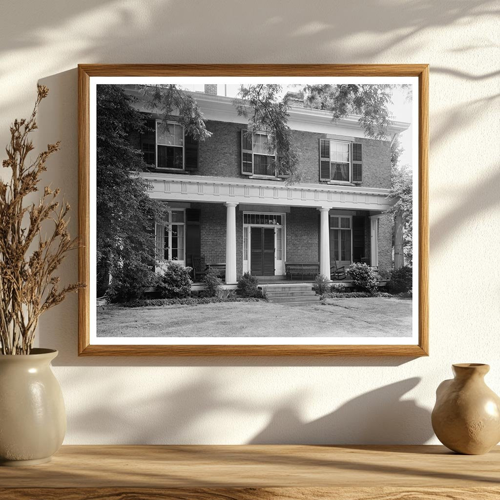 1854 Brick House in Raleigh, NC - Historical Architecture