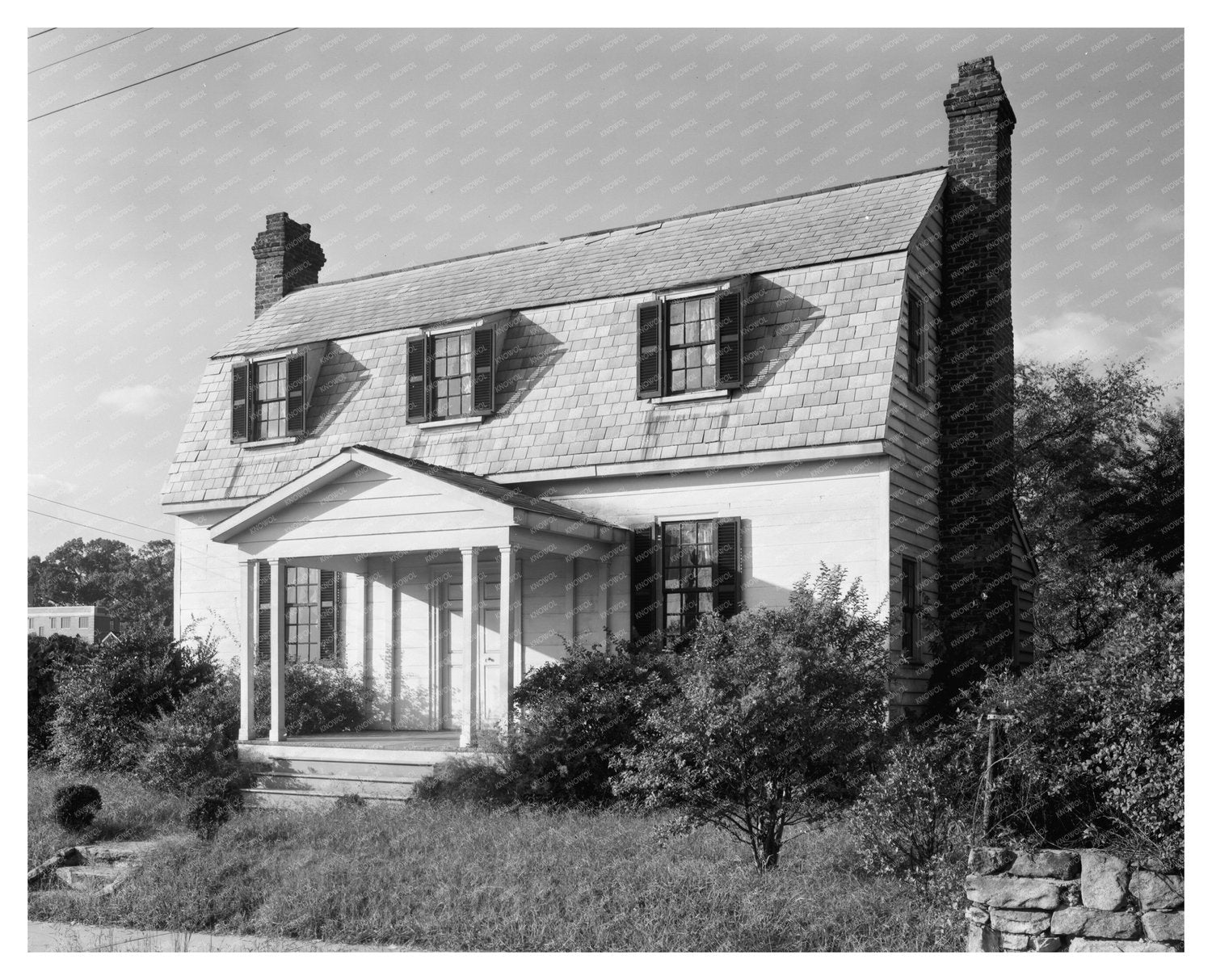 Wakefield Building, Raleigh NC 1760 - Historical Photo