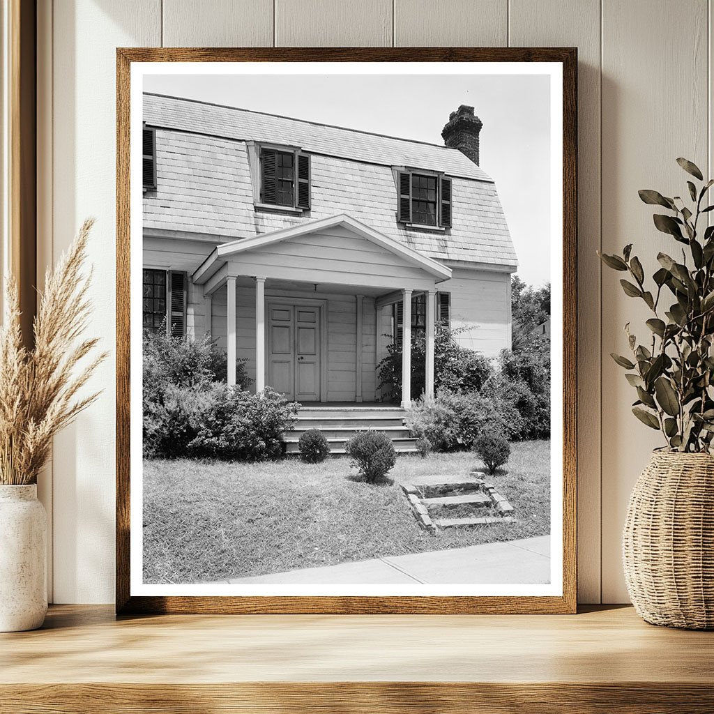 Wakefield House, Raleigh NC 1760 - Vintage Photo