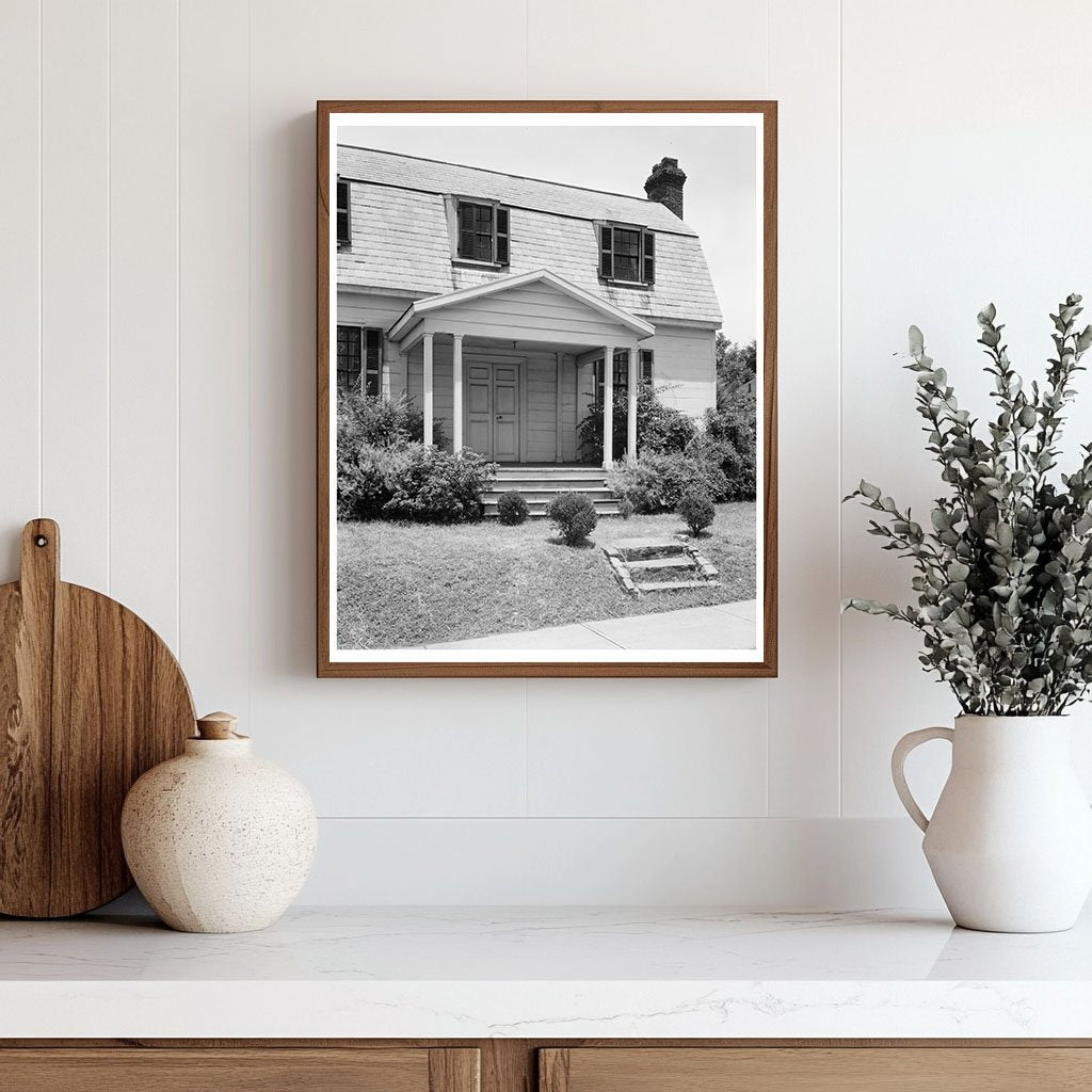 Wakefield House, Raleigh NC 1760 - Vintage Photo