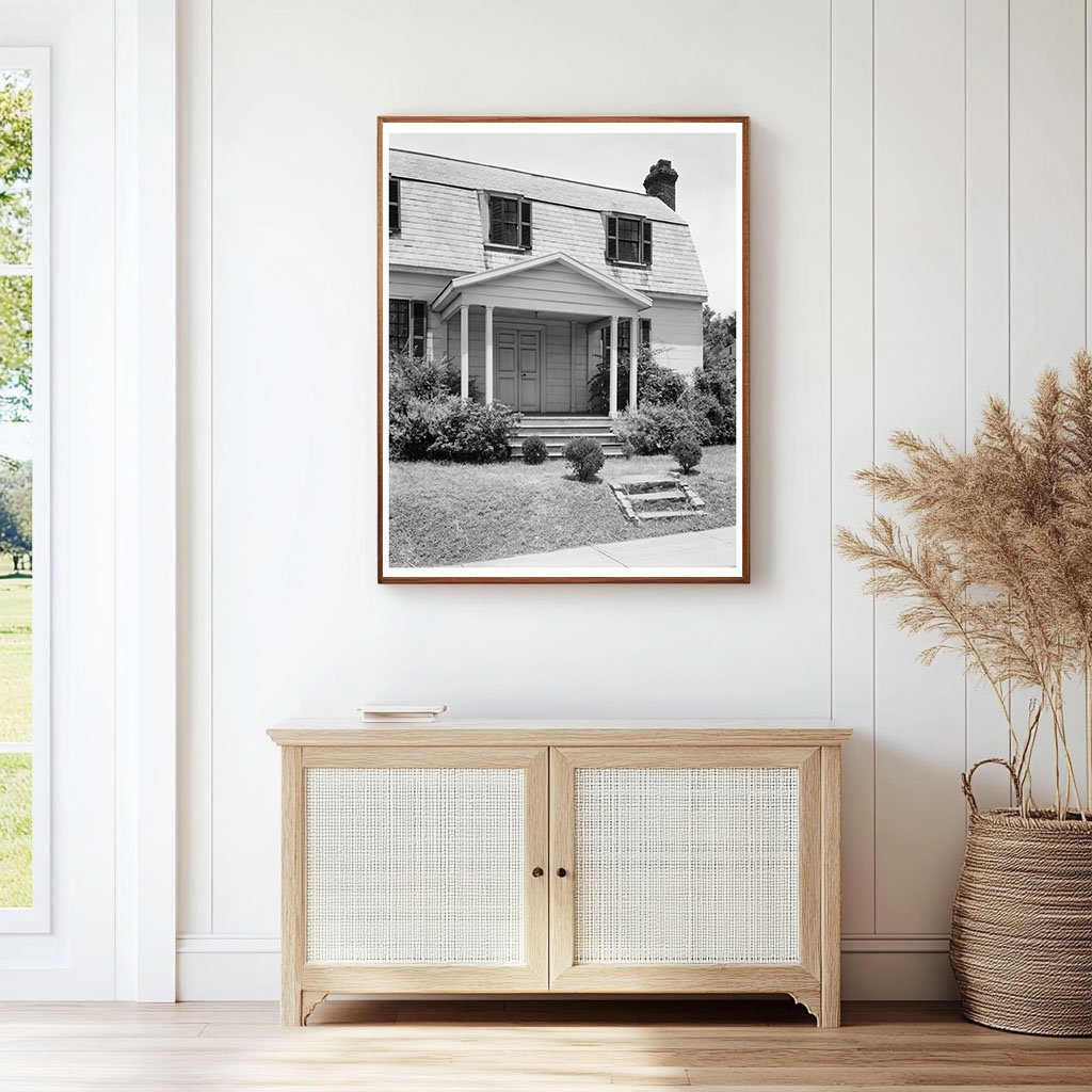 Wakefield House, Raleigh NC 1760 - Vintage Photo