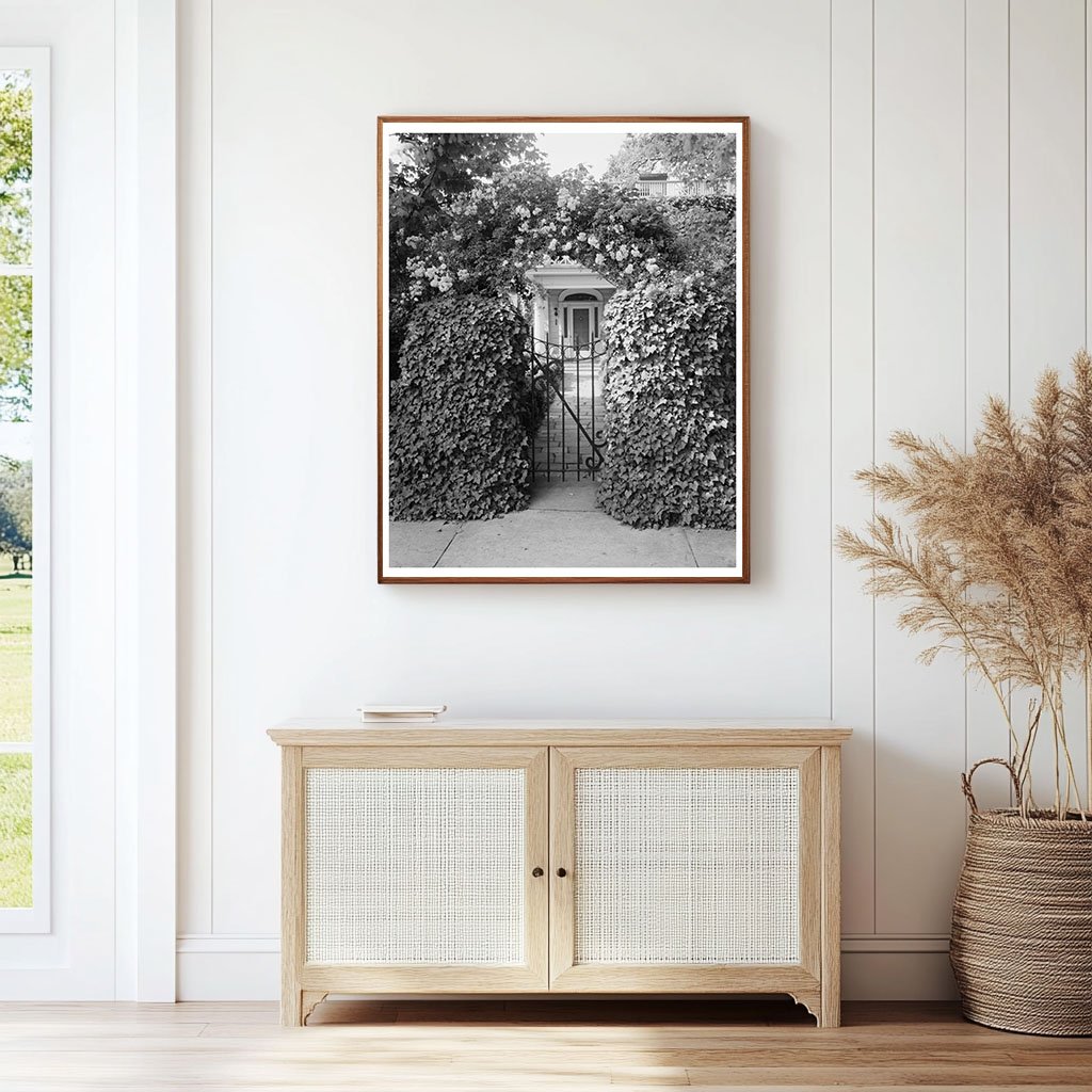 Warrenton NC Vintage Architecture Photo, Early 20th Century